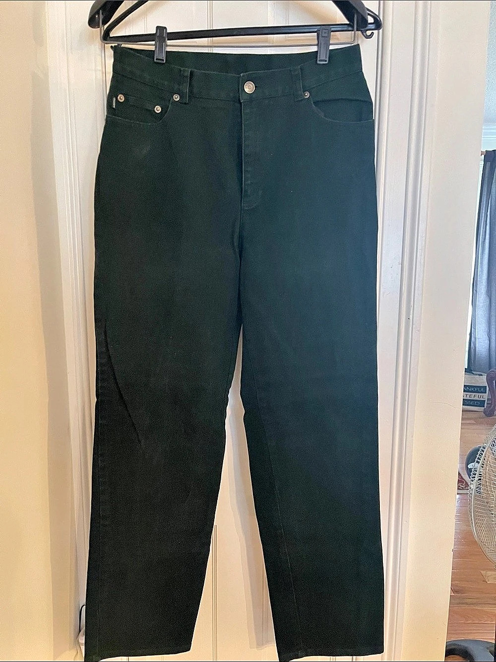 Lauren Ralph Lauren Jeans Co Green Straight Leg Pants Women Size 8